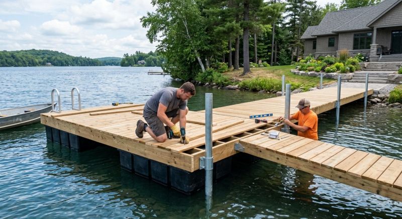 Boat Dock Construction in Alpharetta, GA