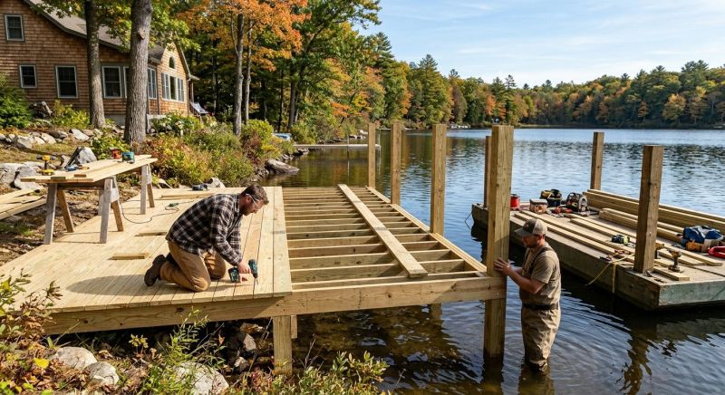Water Dock Installation in Olathe, KS